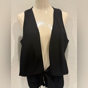 BCBGMaxAzria Black Vest